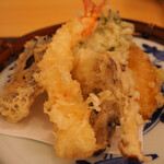 天ぷら・和食 醍醐 - 天せいろの天ぷら