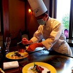 あざみ野うかい亭 - コロナ対策で、みなさんマスクや消毒を徹底してます‼