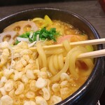 土鍋屋 - カレーうどんの麺（讃岐風）