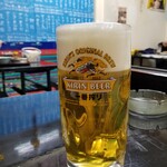 中華料理 梁山泊 - 生ビール