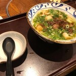 うどん工房 元 - 牛すじねぎうどん