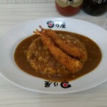 日乃屋カレー - 海老フライカレー