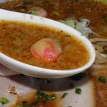 Raamen Kagetsu Arashi - スープ＆おてまり麩