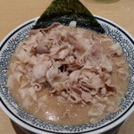 丸源ラーメン - 肉そば  お肉4倍！ 薬味3種抜き