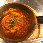 Tuscan style tripe stew with tomato