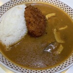 モンスナック - コロッケカレー、700円