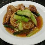 中国料理鮮楽園 - 綺麗な鶏もも飯☆☆
