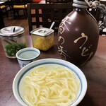 釜あげうどん 長田 in 香の香 - 釜あげうどん・大。400円