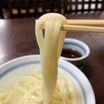 麺の表面がとろっと。