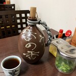 釜あげうどん 長田 in 香の香 - 出汁。これが強烈に美味しい。