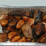 中国料理 堀内 - ナスとニンニクの炒め（1080円）