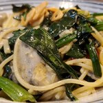 ハシヤ - カキとほうれん草のＰｅＰｅロンチーニを