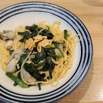 ハシヤ - 上空から　カキとほうれん草のＰｅＰｅロンチーニ