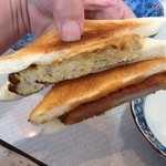 カリーナ - 焼きはオムレツとハムカツ