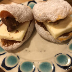 燻製バル けむりば - 干し柿燻製バターサンド