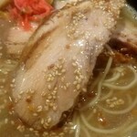 麺屋松三 - チャーシューアップ