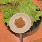 焼肉問屋 牛蔵 - サンチュ&和牛みそ　429円