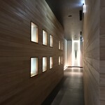 HOSHINOYA Guguan - 宿泊棟の廊下