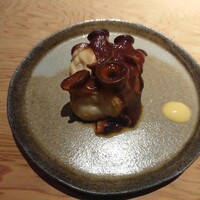 天ぷらあら木 - ミズダコ柔らか煮