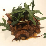 ダ ユウキ - 前菜:スルメイカの煮込み　ルチア風