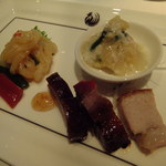 ヘイフンテラス - 特製焼き物入り盛り合わせ前菜