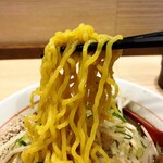 拉麺大公 - スタミナ味噌 麺リフトアップ