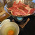 割烹 とんぼ - 肉主体のすき焼き