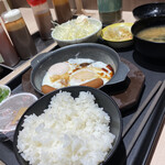 Matsunoya - エッグ定食（納豆）
