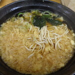 ふじ - たぬき、わかめはサービスです