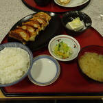 レストラン　あさやホテル - 肉「餃子定食