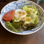 洋食屋満里奈 - 日替わりランチのサラダ