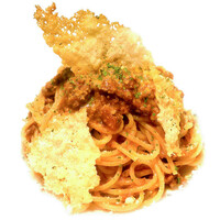 牛粗ミンチを赤ワインでじっくり煮込んだボロネーゼスパゲッティー