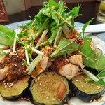 中華酒膳 幸龍 - （2012/3月）「よだれ鶏蒸し鶏の四川風」