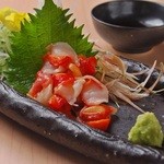 Hiyoko Yado - 夜泣貝のお刺身　[1200円]夜泣貝は刺身が一番！食感がたまりません。