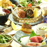 笑家 - 料理写真:季節ごとの旬を取り入れたコース料理