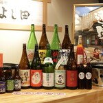 Toono Jingisukan Sakaba Yoshida - ドリンク集合_ホップの産地遠野のビールと岩手の地酒