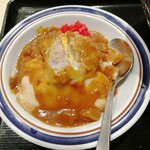 名代富士そば - ミニカレーカツ丼