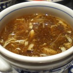 陳麻婆豆腐 - ふかひれのスープ　