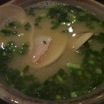 ぼうの - 蛤の味噌汁（３００円）
