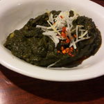 チキンほうれん草800円辛さ８