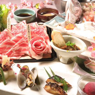 3月・4月的推薦！【慶祝套餐】全7道菜