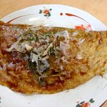 Kansai Fuu Okonomiyaki Taketombo - チョボ焼（500円）