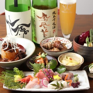 コース料理にこだわります