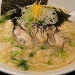 鶏そば・ラーメン Tonari - 牡蛎とカブのみぞれ塩そば 1,300円