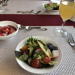 リゾートイン・ボヌール - 朝食のサラダ