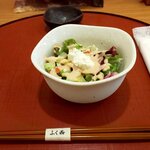 天ぷらふく西 禅と匠 - サラダ（2020.1-2）