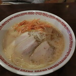 麺道楽 - 激辛ネギラーメンの豚骨味