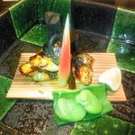 郷土味 かけはし - 空豆と焼き物