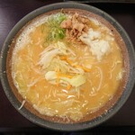 Menya Takeharu - 野菜味噌ラーメン 麺大盛り
