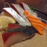 海鮮茶屋 魚吉 - 豊後サバのハーフ700円